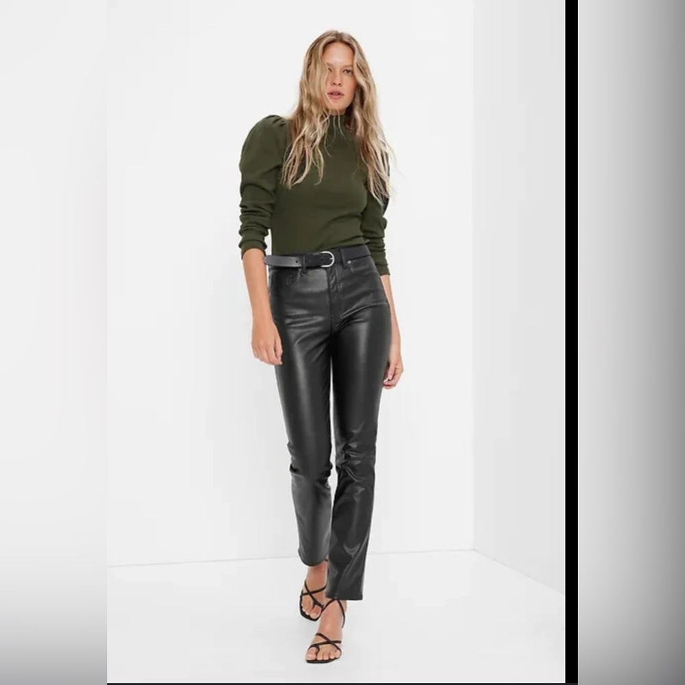 NWOT GAP Black Vintage Slim High Rise Pants
